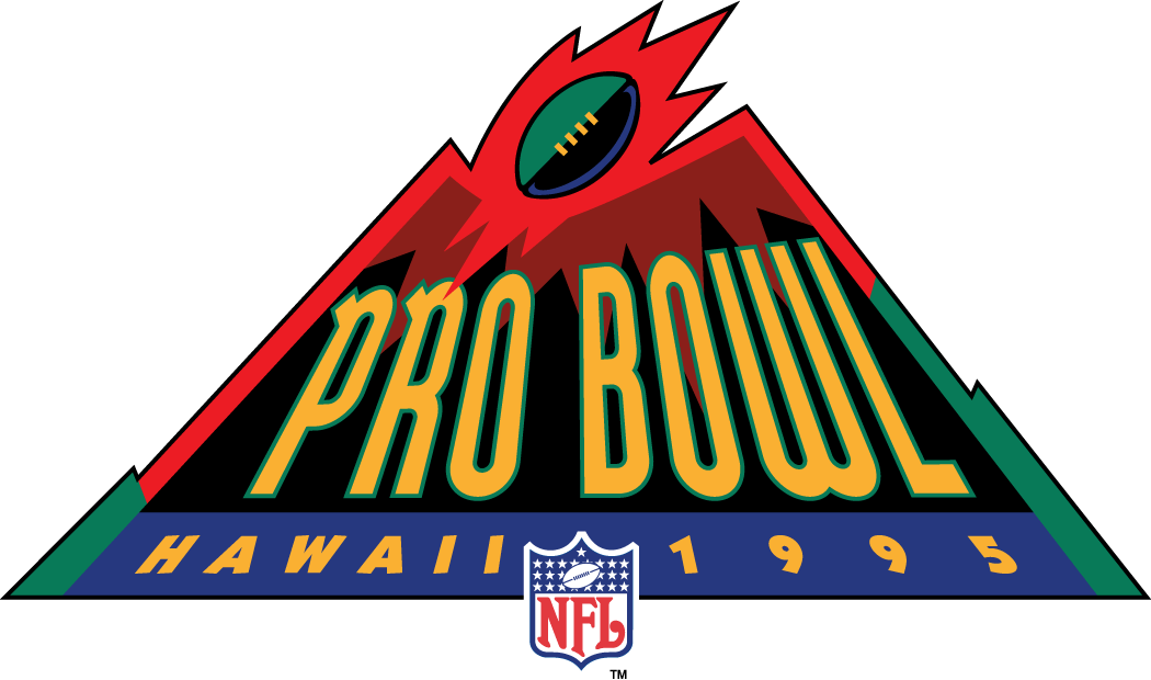 Pro Bowl 1995 Primary Logo DIY iron on transfer (heat transfer)
